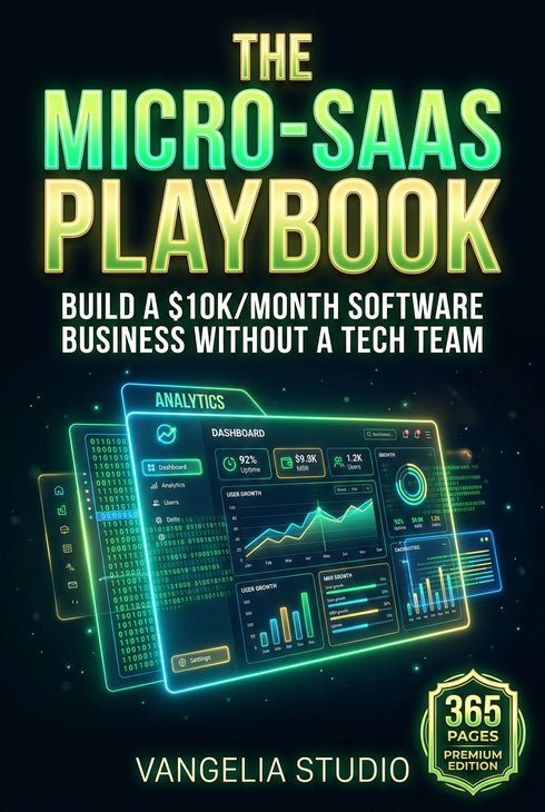 The Micro-SaaS Playbook